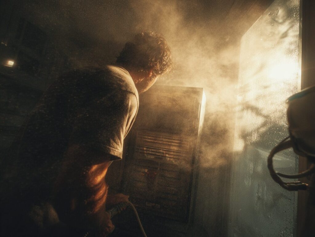 Condenser Coil Cleaning in a Texas Home